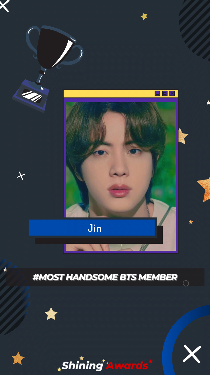 Jin Most Handsome BTS Member Jin Most Handsome BTS Member