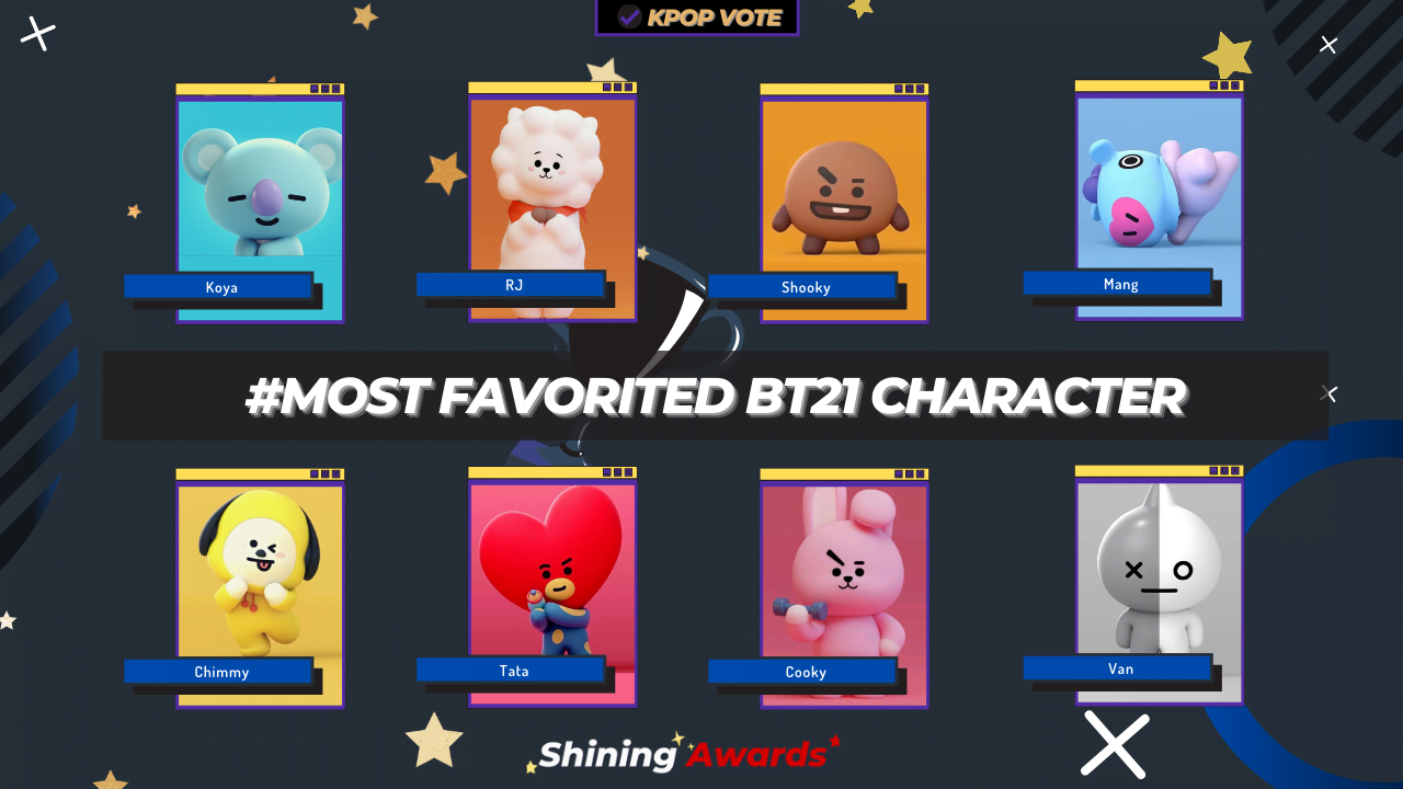 Most Favorited BT21 Characters (Updated) 1 Most Favorited BT21 Characters
