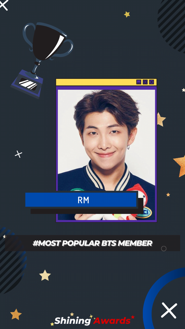 RM Most Popular BTS Member RM Most Popular BTS Member
