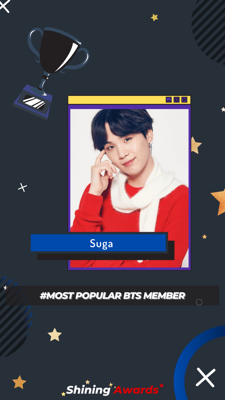 Suga Most Popular BTS Member Suga Most Popular BTS Member