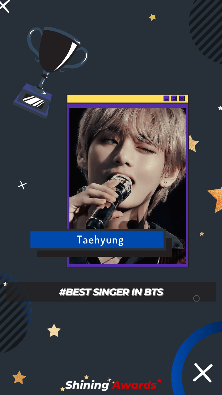 Taehyung Best Singer In BTS Taehyung Best Singer In BTS