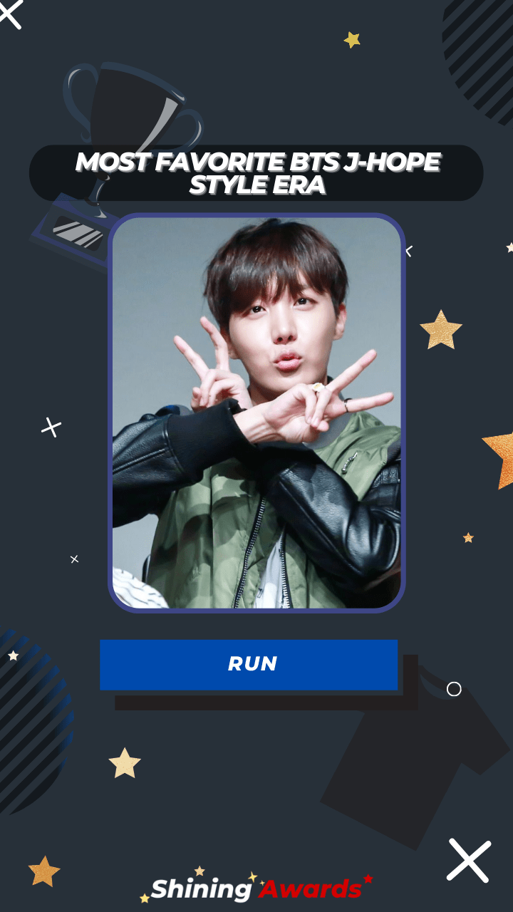 RUN Most Favorite BTS J-Hope Style Era