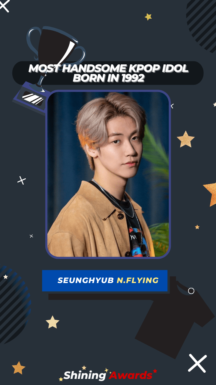 Seunghyub N.Flying Most Handsome Kpop Idol Born In 1992