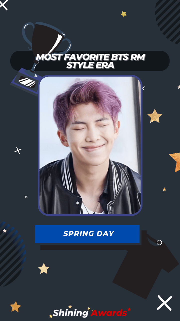 Spring Day Most Favorite BTS RM Style Era Spring Day Most Favorite BTS RM Style Era