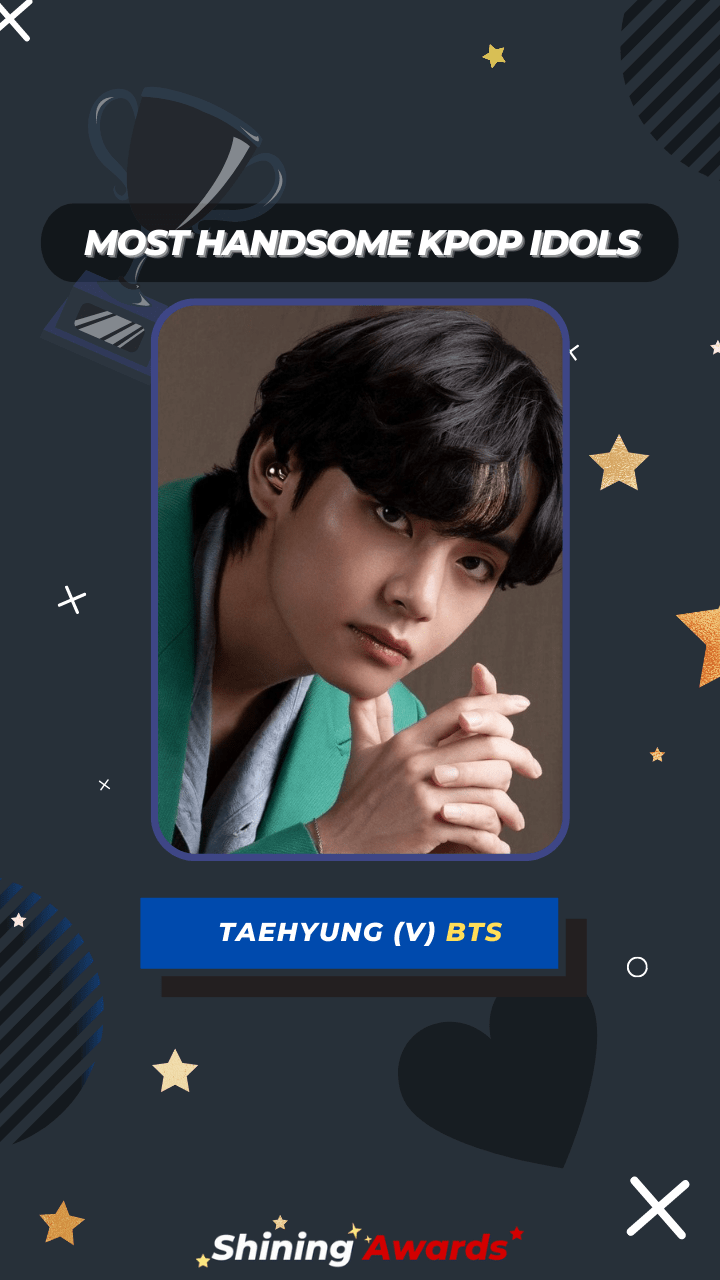 Taehyung V BTS Most Handsome Kpop Idols