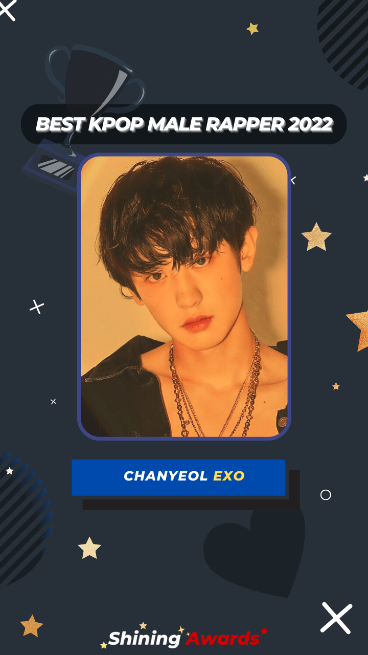 Chanyeol EXO Best Kpop Male Rapper 2022