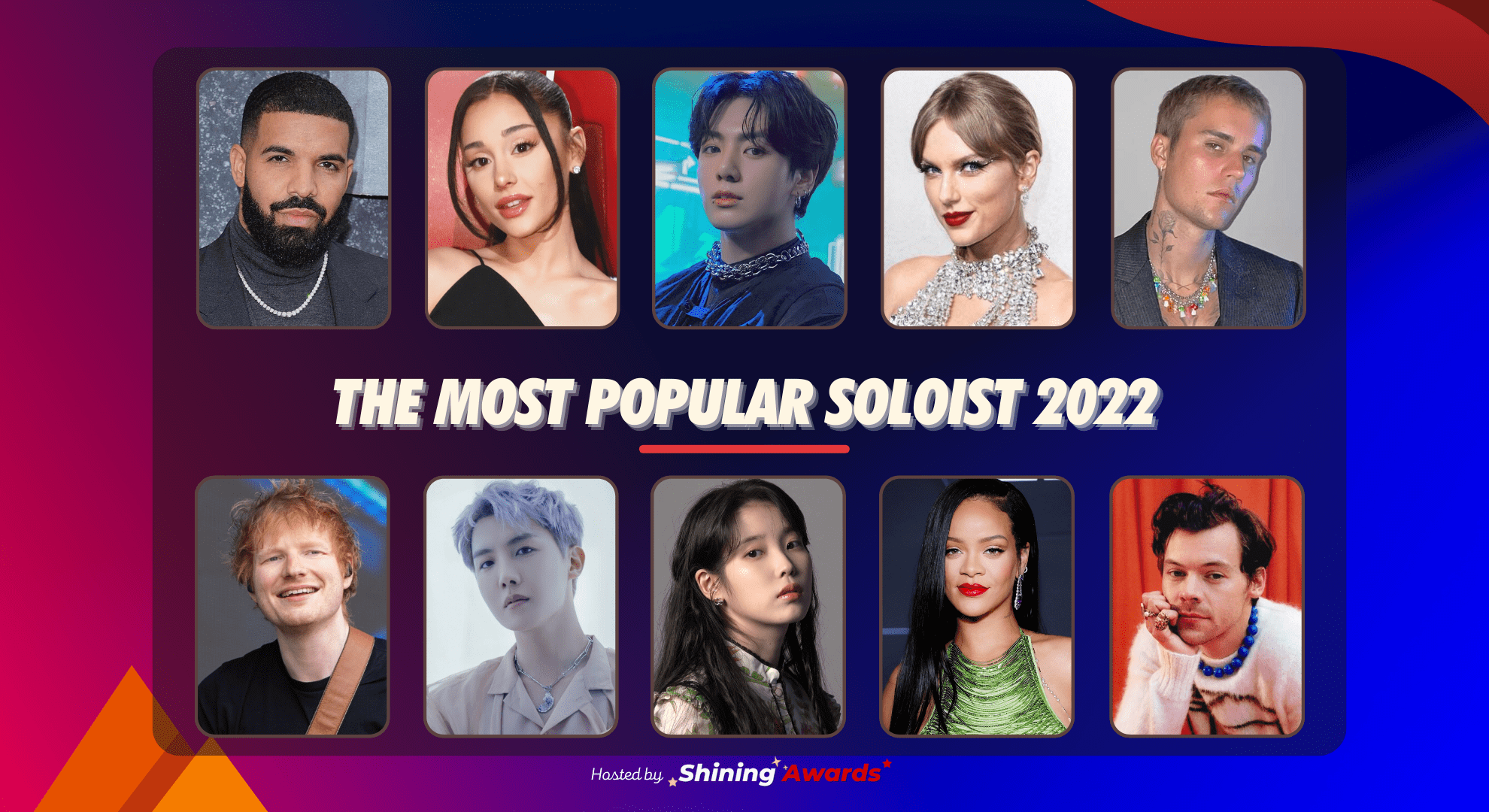 The Most Popular Soloist 2022 (Close: December 31) 1 The Most Popular Soloist 2022
