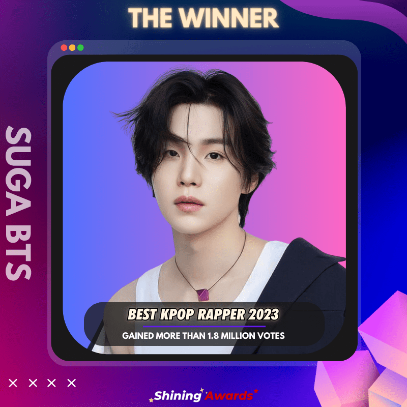 Suga BTS Best Kpop Rapper 2023