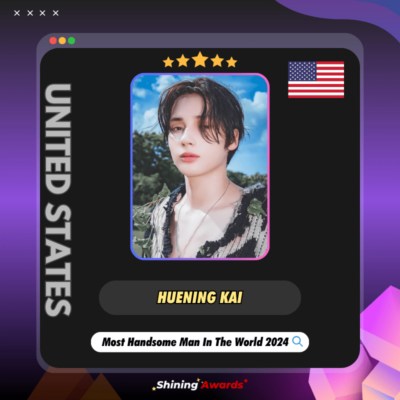 Huening Kai Most Handsome Man In The World 2024