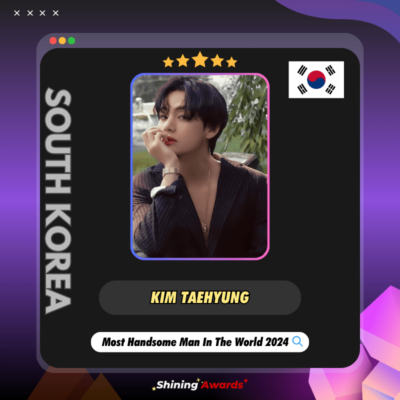 Kim Taehyung Most Handsome Man In The World 2024