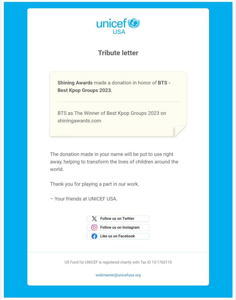 Tribute Letter BTS Best Kpop Groups 2023