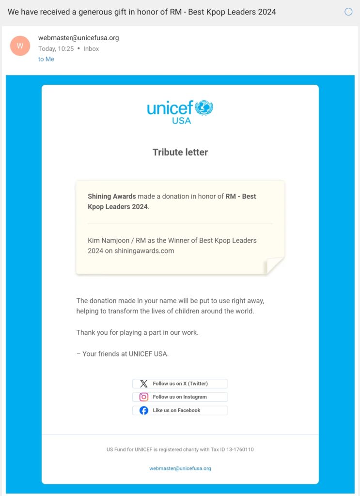 Best Kpop Leaders 2024 28 Tribute Letter RM Best Kpop Leaders 2024