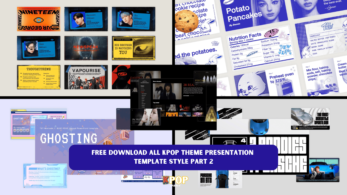 Kpop Theme Presentation Template Style