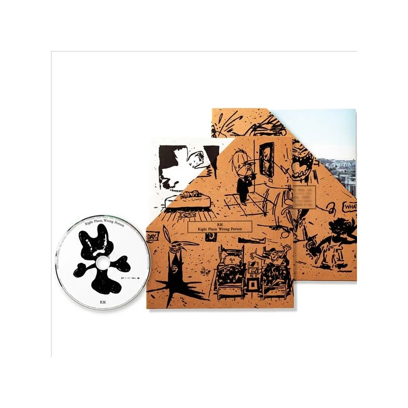 Top 5 Must Have Limited Edition Kpop Albums in 2024 7 RM's Right Place, Wrong Person album cover