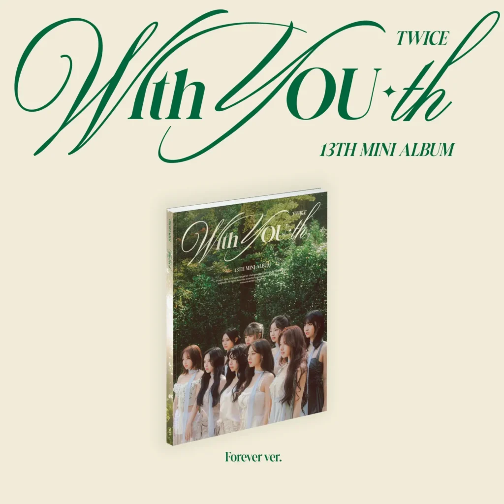 Top 5 Must Have Limited Edition Kpop Albums in 2024 4 TWICE's With YOU-th album cover