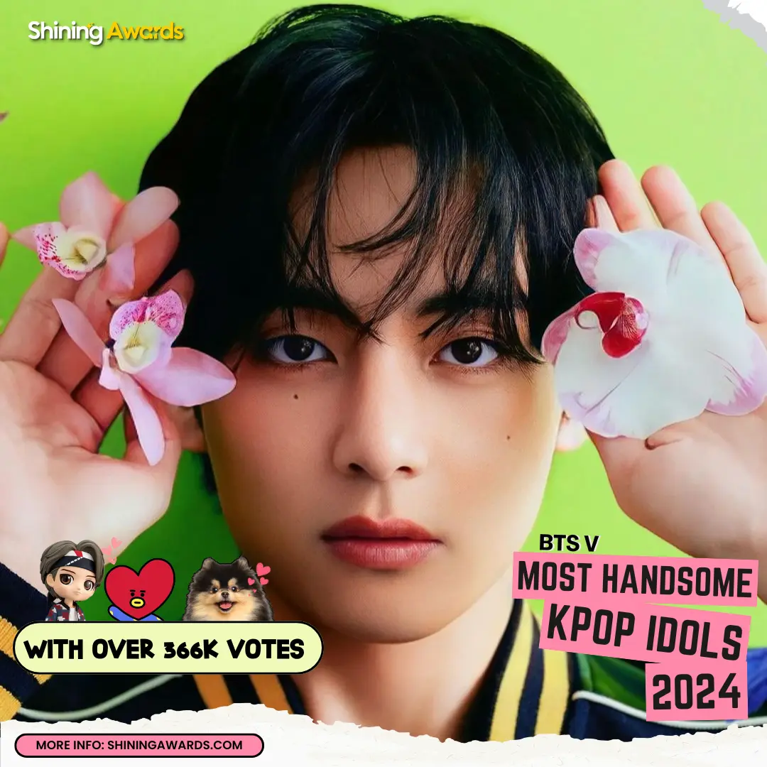 Most Handsome Kpop Idols 2024 29 BTS V Most Handsome Kpop Idols 2024