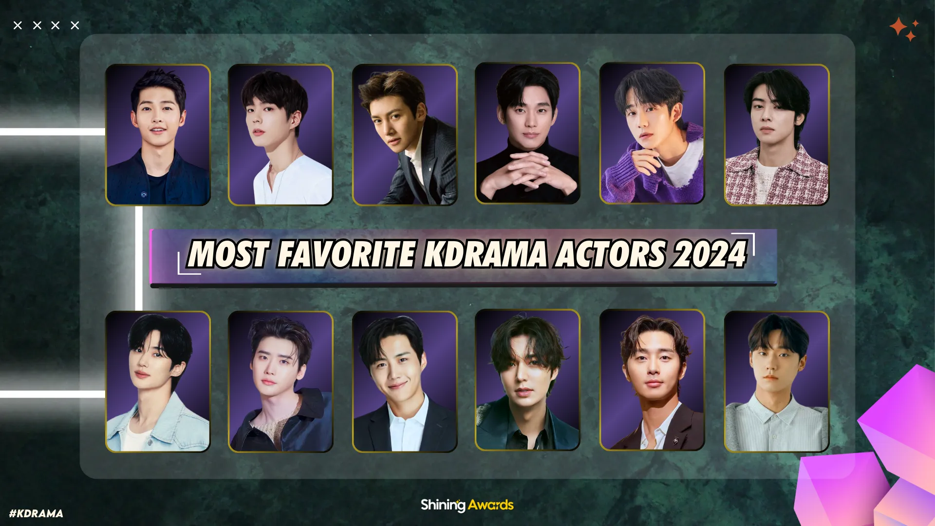 Most Favorite KDrama Actors 2024 1 Most Favorite KDrama Actors 2024