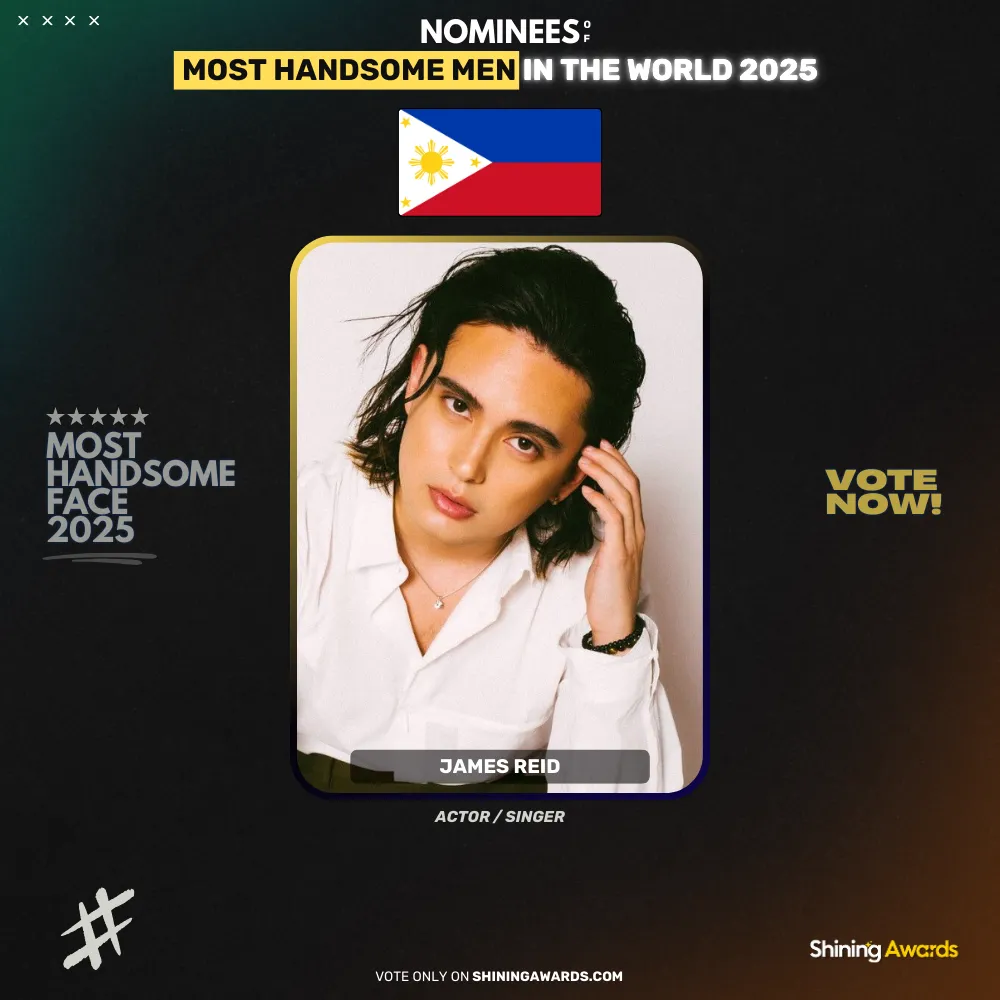 James Reid Most Handsome Men In The World 2025