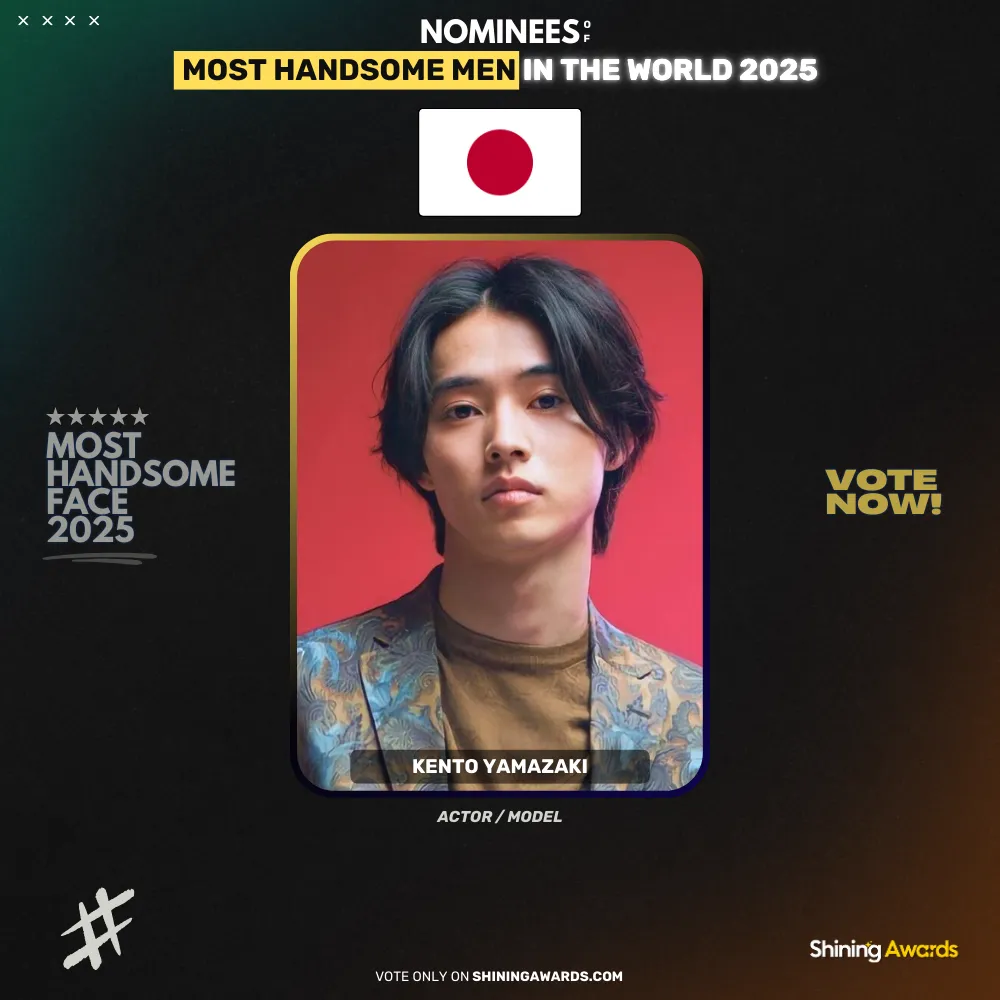KENTO YAMAZAKI Most Handsome Men In The World 2025