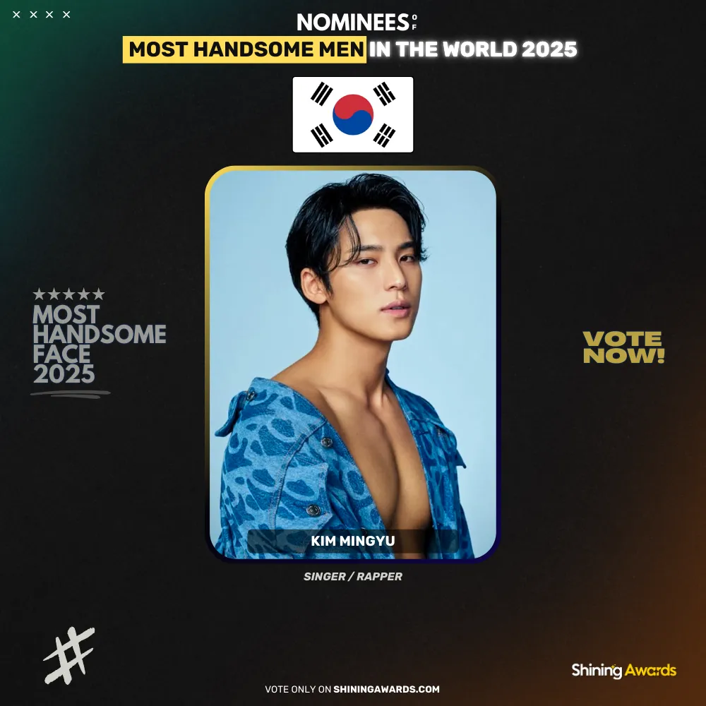 Kim Mingyu Most Handsome Men In The World 2025