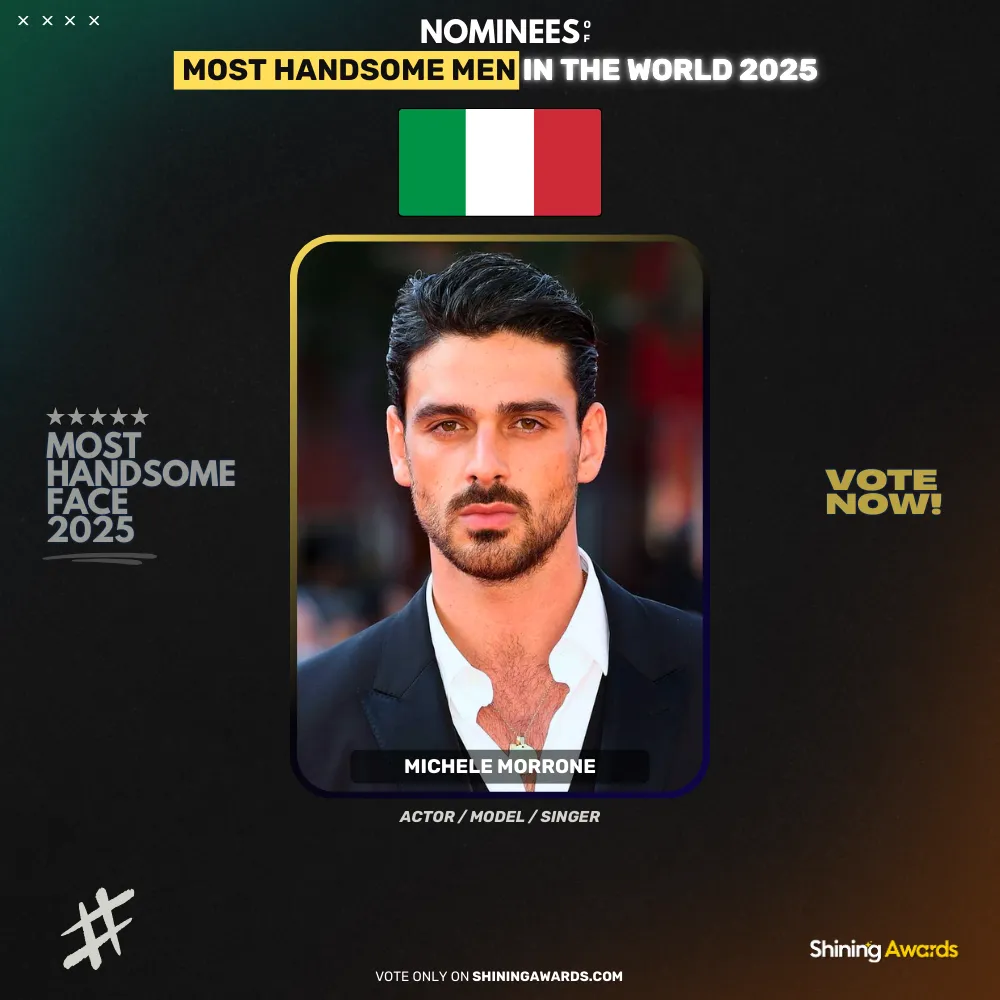 Michele Morrone Most Handsome Men In The World 2025