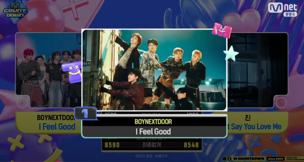 Boynextdoor Triumphs With ‘I Feel Good’ + Dynamic Performance on May 22nd’s ‘M! Countdown’!