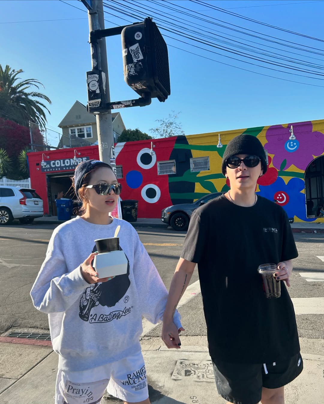 HyunA and Yong Jun Hyung