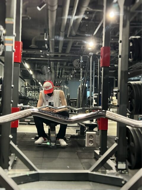 Another gym shot of Sungchan