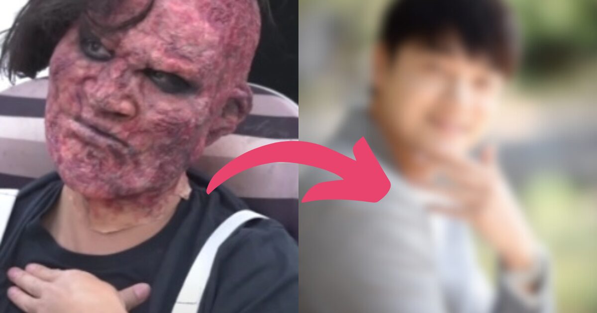 Actor Behind The Terrifying "Eight-Foot Ghost" In Haunted Palace Turns Out To Be Stunningly Handsome