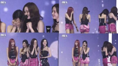 aespa burst into laughter during acceptance speech at the '2025 Asia Star Entertainer Awards', opinions divided over group's 'unprofessional' attitude