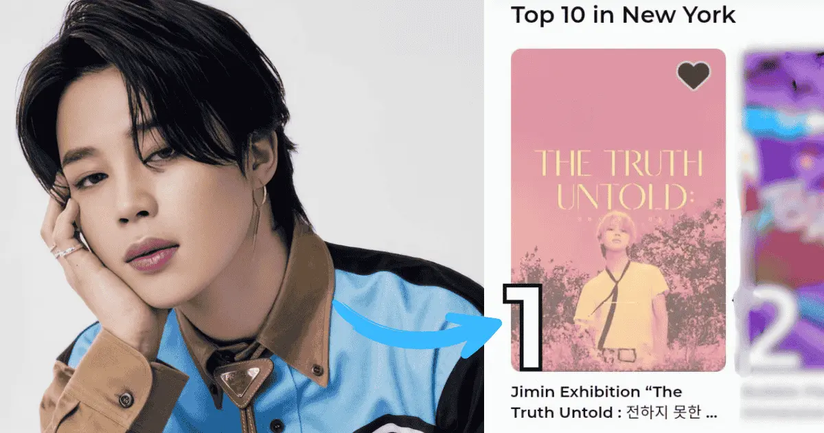 BTS's Jimin Proves US Popularity as Solo Exhibition Tops Best-Seller Chart 1 BTS's Jimin Proves US Popularity as Solo Exhibition Tops Best-Seller Chart