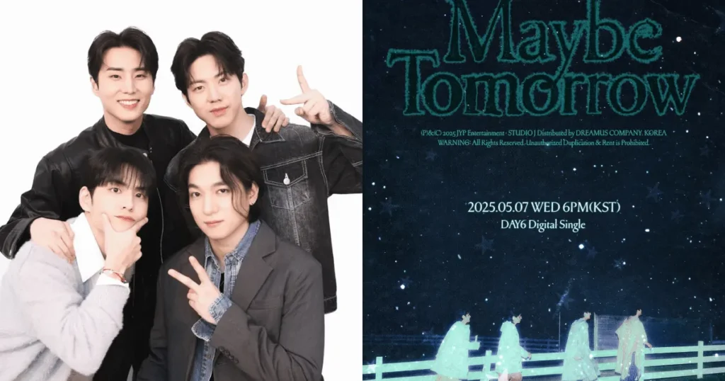 Day6 Tops Local Charts With New Single ‘Maybe Tomorrow’