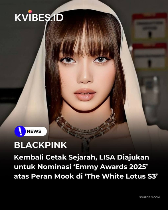Lisa of BLACKPINK Nominated for Emmy for Role as Mook in Season 3 of 'The White Lotus'