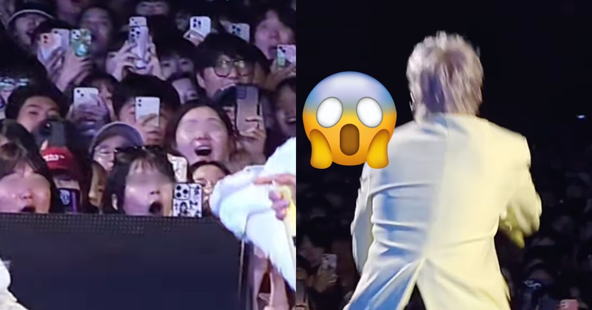 Popular Idol Takes A Scary Tumble Mid-Performance, Gain Attention For His Reaction