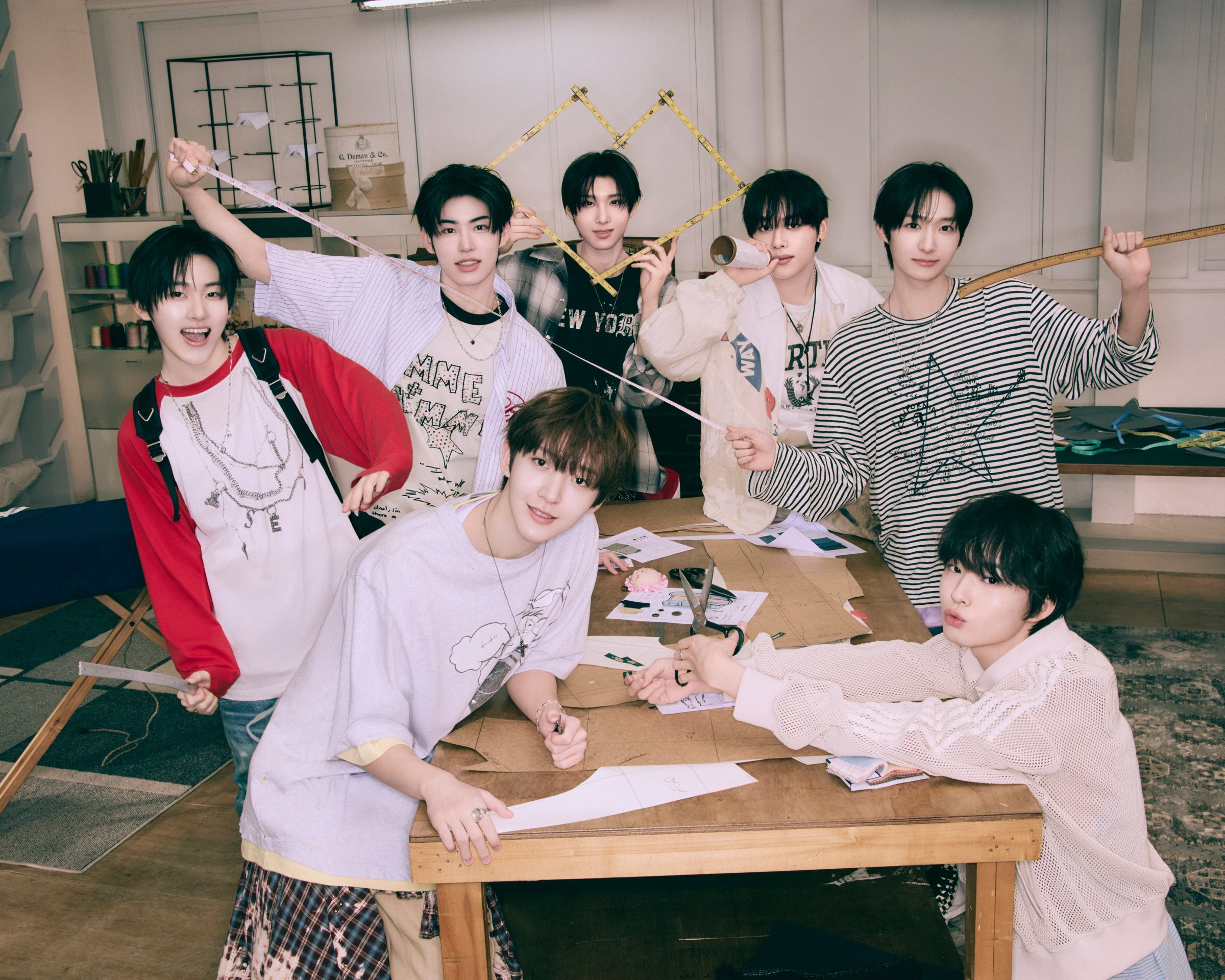 KickFlip tailors their outfits in new teasers for 2nd mini-album 'Kick Out, Flip Now!'