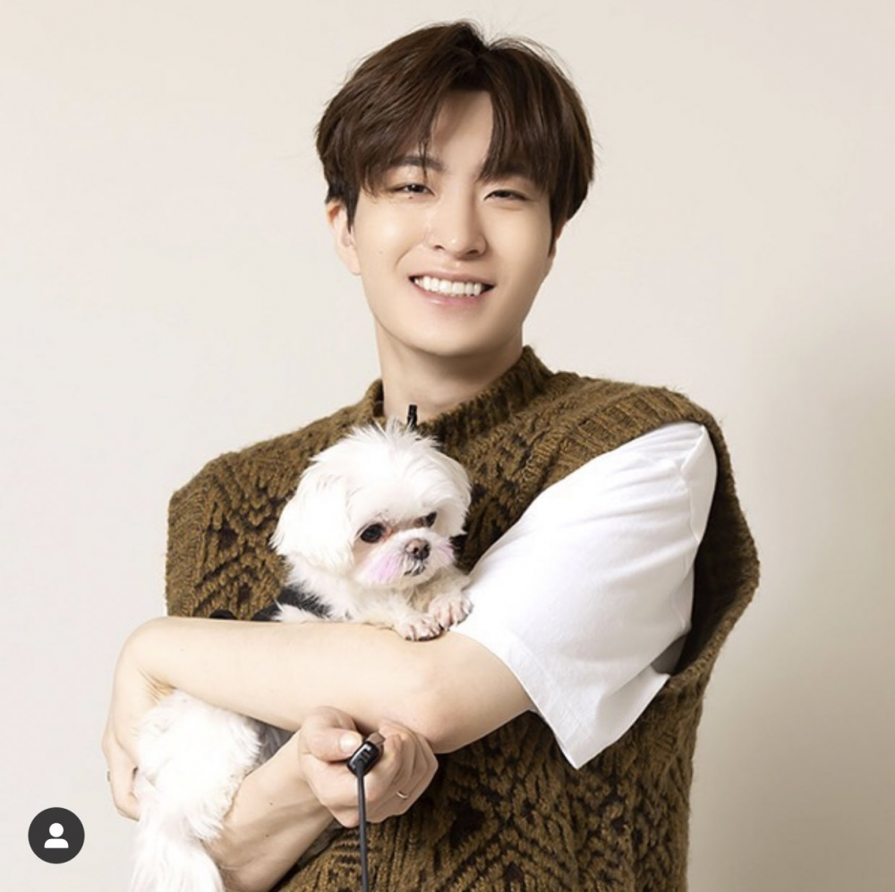 K-Pop Idols Who Cherish Their Pets as Family 5 Youngjae and Coco