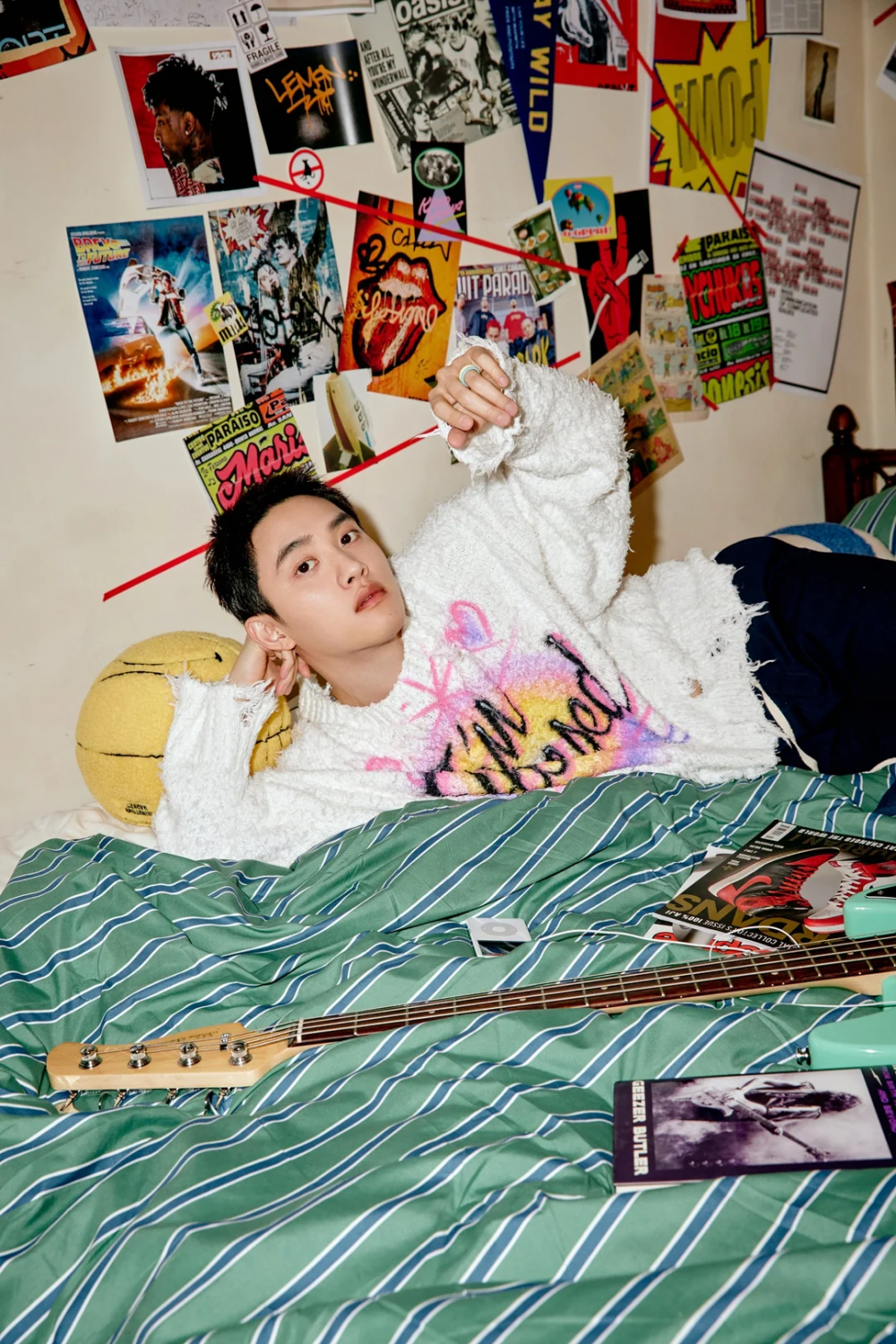 D.O. of EXO Celebrates at a Joyful Party in New Teasers for His Debut Studio Album 'BLISS' 2 D.O. Concept Photo 2