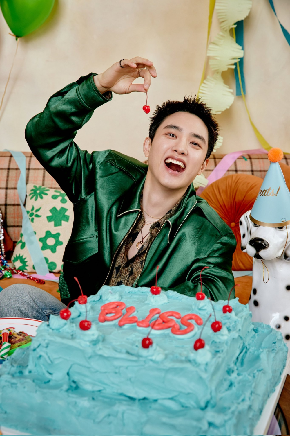 D.O. of EXO Celebrates at a Joyful Party in New Teasers for His Debut Studio Album 'BLISS' 3 D.O. Concept Photo 3