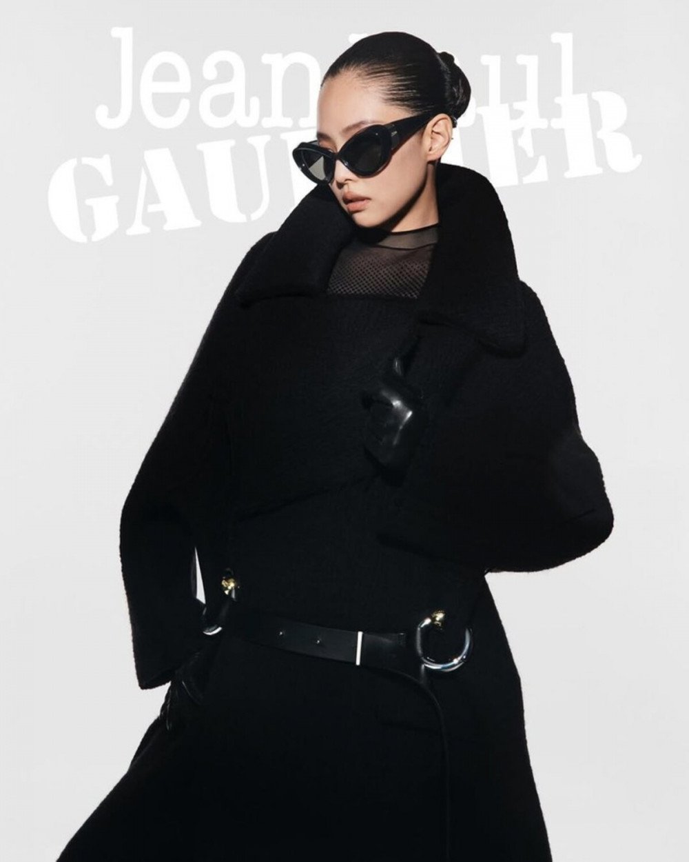 Jennie of BLACKPINK Launches 2025 Pre-Fall Campaign in Collaboration with Jean Paul Gaultier 4 Jennie in Jean Paul Gaultier