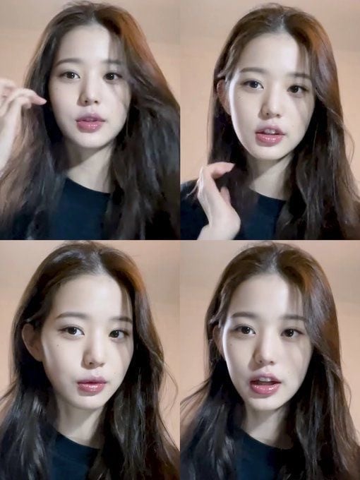 Wonyoung of IVE Earns Compliments for Recent Subtle Makeup Look 4 Wonyoung Light Makeup 4