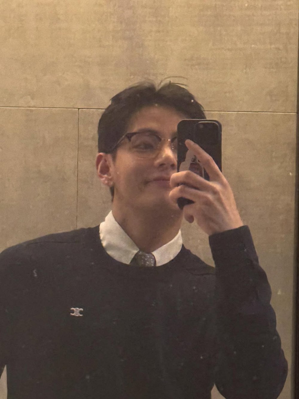 V of BTS Shares Images from His Military Discharge Celebration 8 Dapper Taehyung