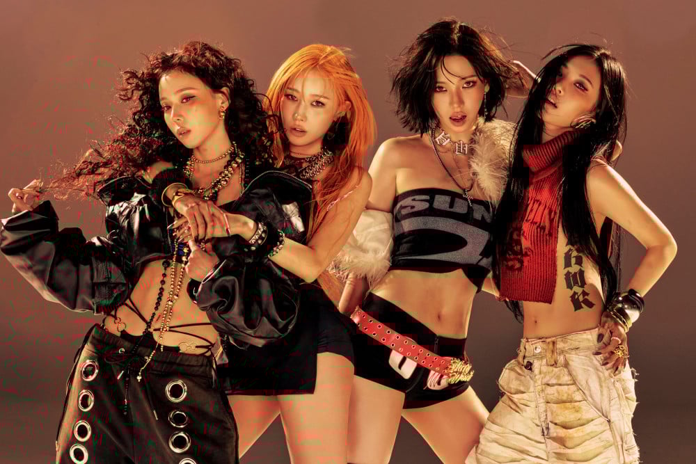 aespa is ready for the 'Dirty Work' in new gripping concept photos