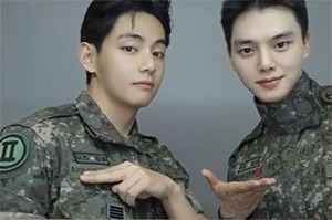 BTS V & Song Kang, Visual Kings of K-Military
