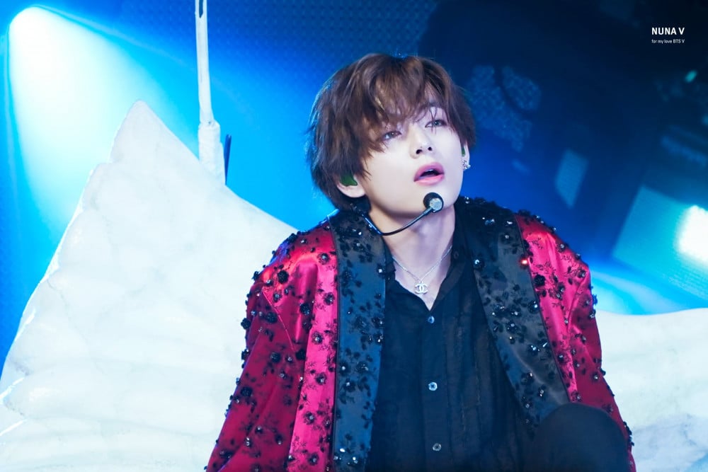 Kim Taehyung, aka V, of BTS