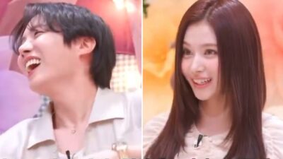 BTS's J-Hope Is Going Viral After Getting Flustered By TWICE Sana's Unexpected Request