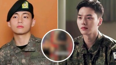 BTS's V And Actor Song Kang Spark Shock With Muscular Physiques In New Military Photos Together