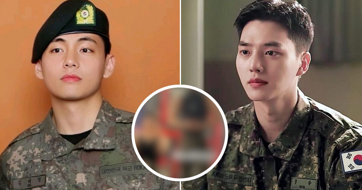 BTS's V And Actor Song Kang Spark Shock With Muscular Physiques In New Military Photos Together