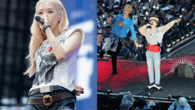 G-Dragon and BLACKPINK’s Rosé make surprise appearance at Psy’s 'Summer Swag 2025’ Concert