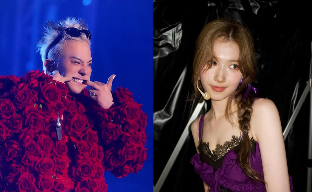G-Dragon and Sana