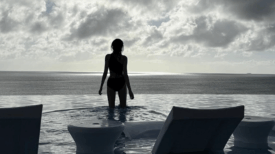 Giselle enjoying herself